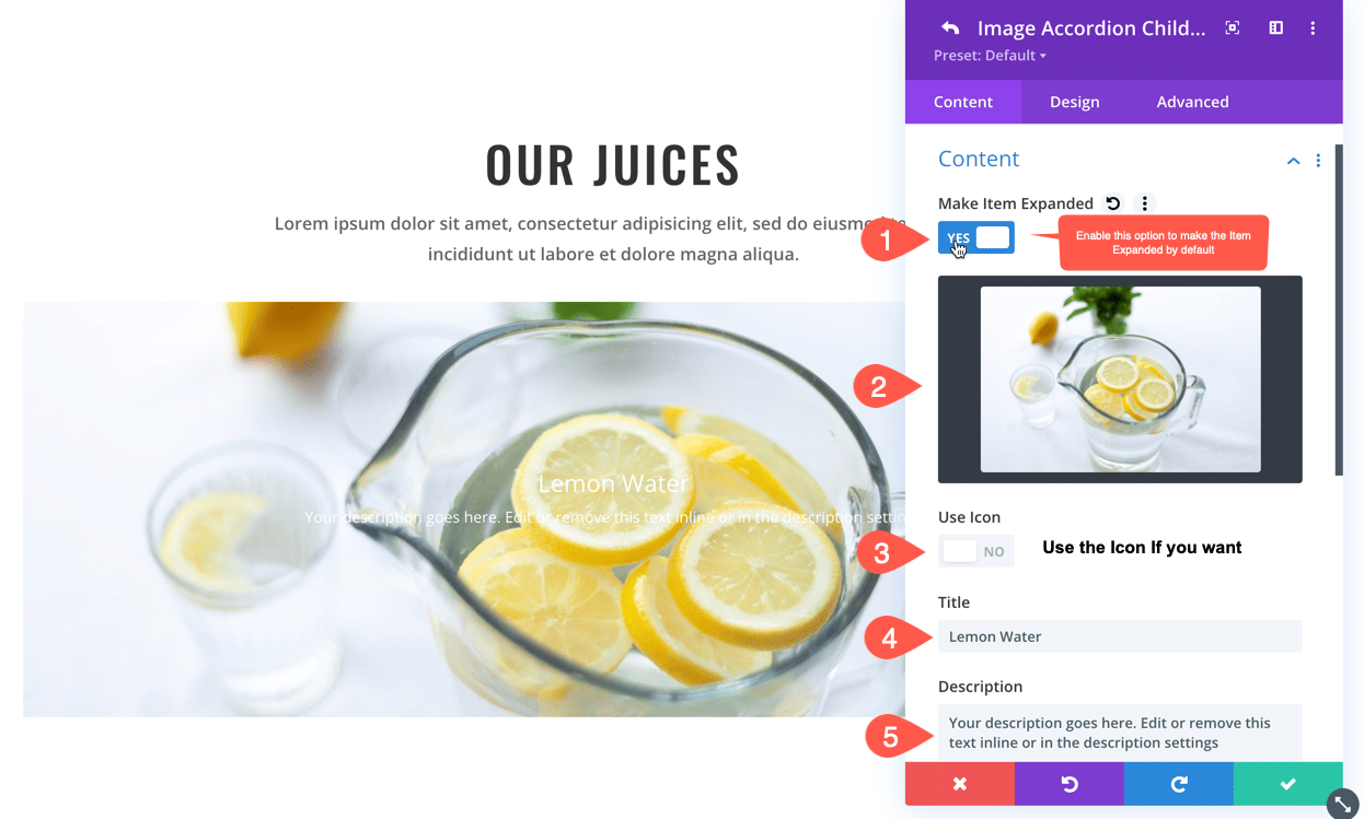 How to create Image Accordion in Divi Divi Supreme