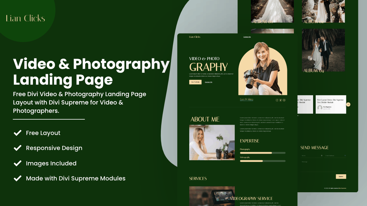 Video & Photography LP - Featured