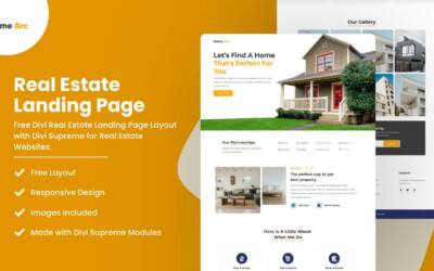 Real Estate Landing Page