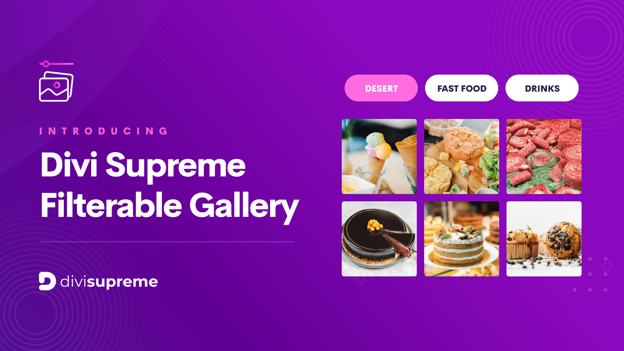 Divi Supreme Filterable Gallery Module – Divi Supreme